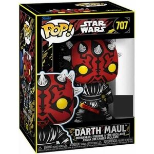 Funko Pop Darth Maul Vinyl Figure - Red, Black, Yellow